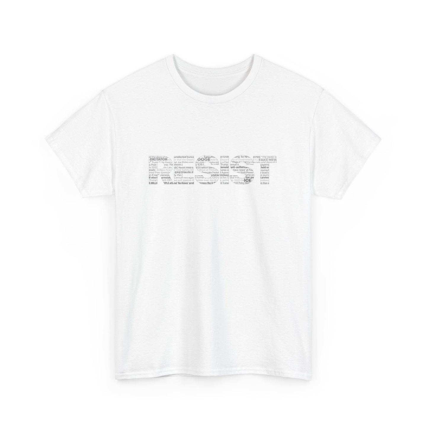 RESIST Anti-Trump Shirt | Unisex Tee | Political Protest Shirt | Gildan 5000 | Quotes & Headlines Collage Design