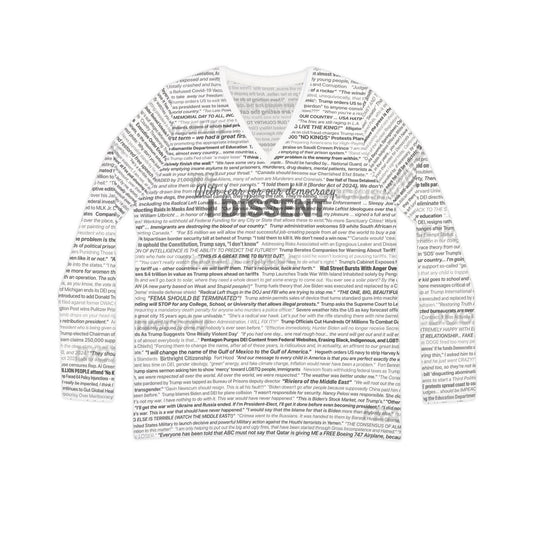 NEW! The Anti-Trump V-Neck Top for Women ("I DISSENT")